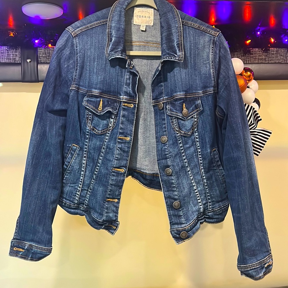 Torrid Stretch Denim Jacket